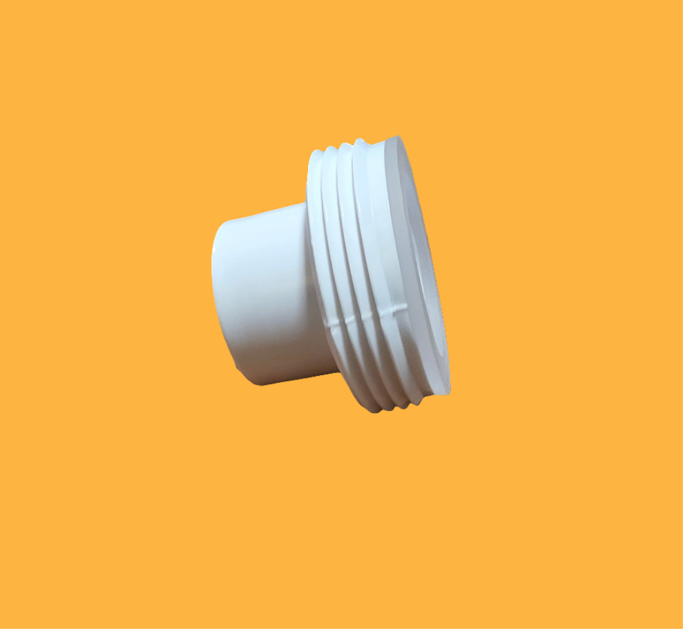 Bath Heater Union Tailpiece 1"SPG 1 per pack with o-ring by Whirly Bros