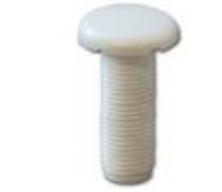 B-RWP-1_1/2 White Air Injector Jet 1-1/2" Length