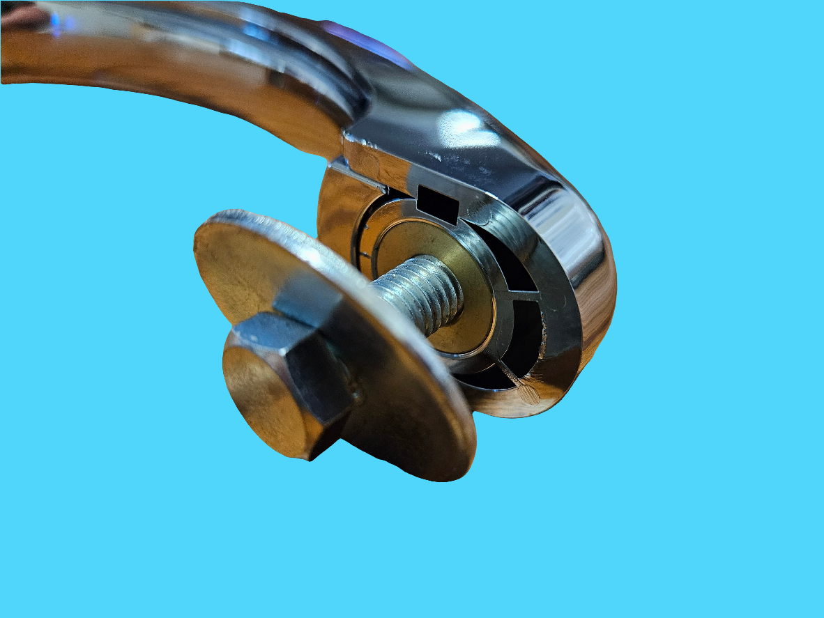 Grab Bar for Tub Chrome Enhance Safety on your tub Whirly Bros