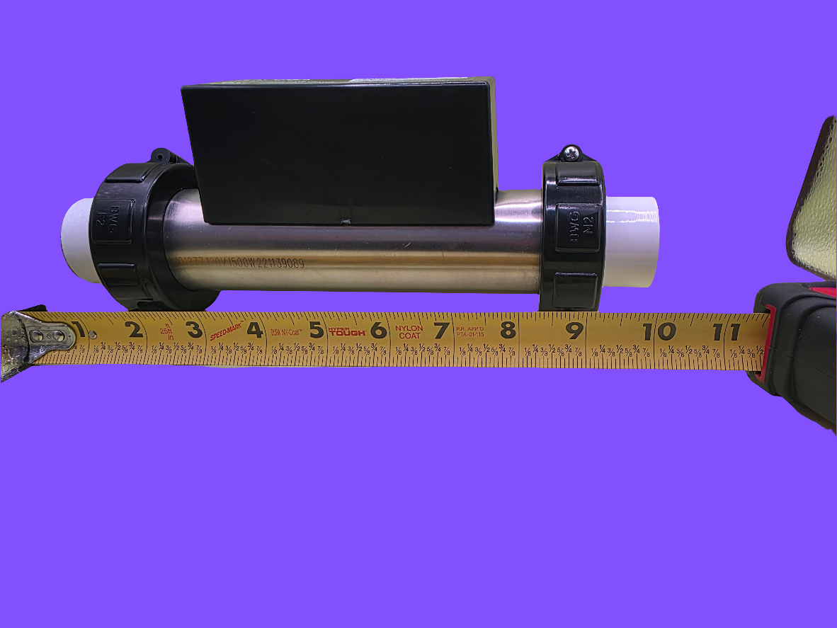 Universal Inline Bath Heater Kit, 1.5KW, 110V, 7.0 in. x 1.5