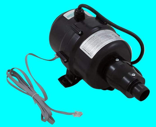CG AIR Systems Silver Air Massage Blower SLS-3-75-120/60A-N, 750W power, compact air blower for massage and therapeutic use