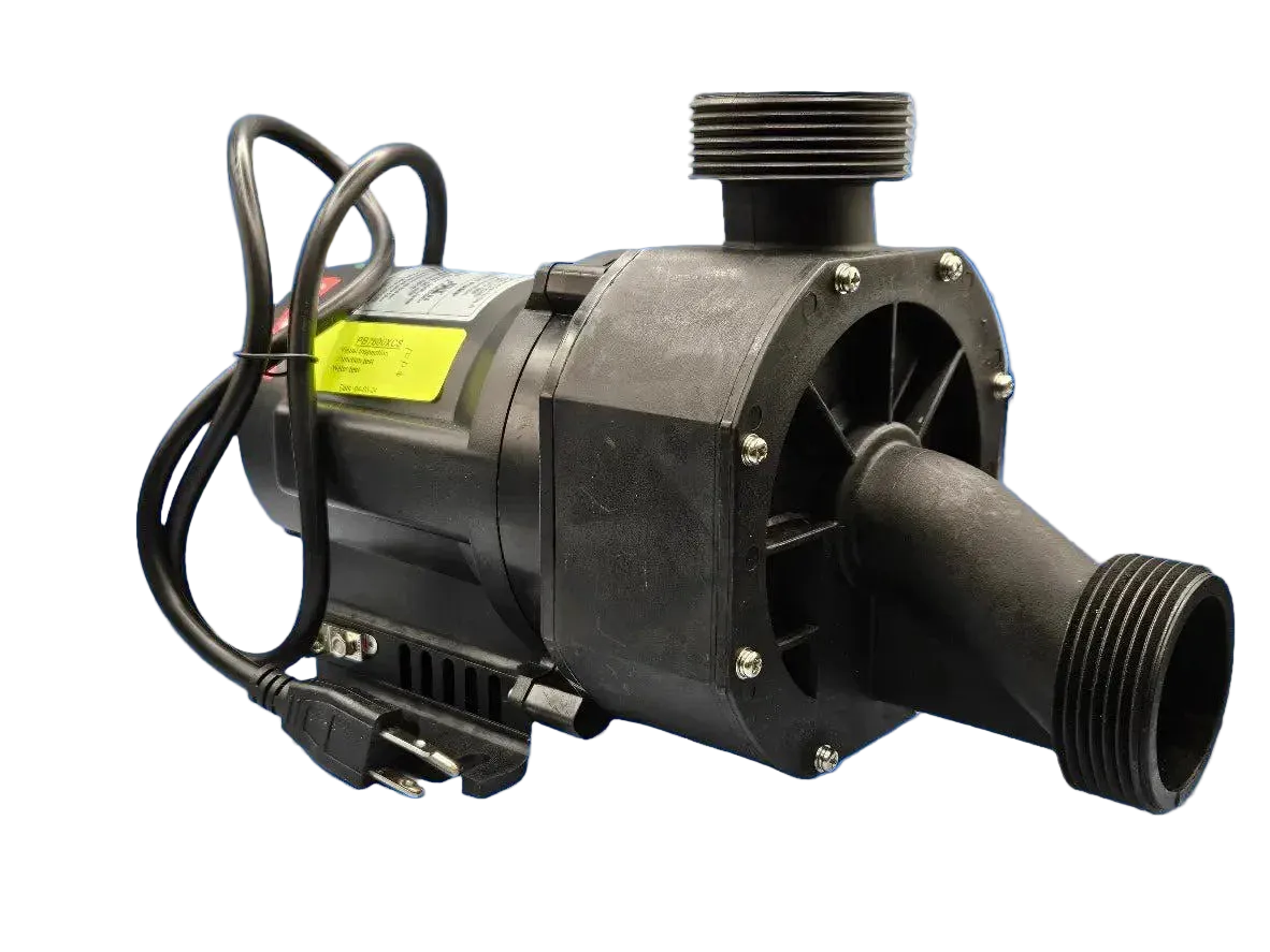 NUWHIRL SYSTEMS Whirlpool water pump replacement model 0014E88C NRU2A-C, shown in an image with detailed background.