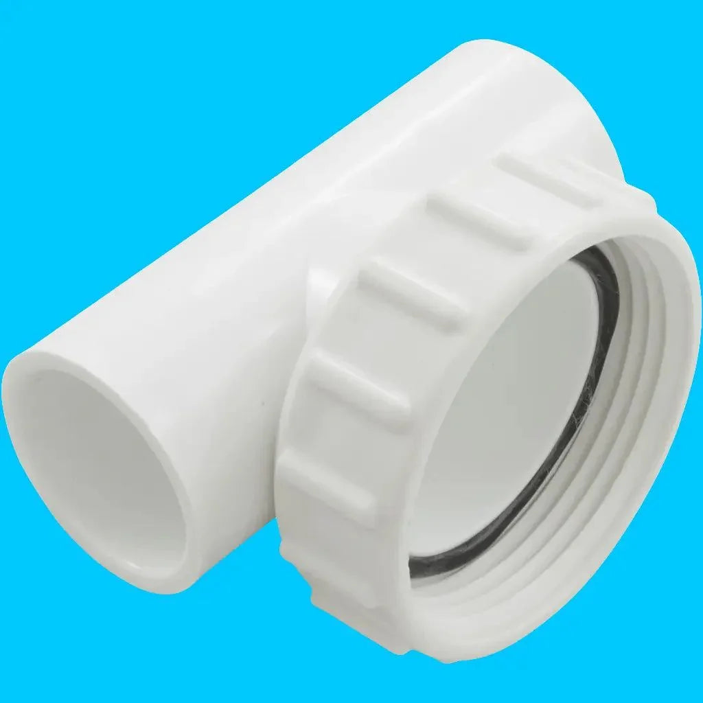 1-1/2" Pump Tee, 1-1/2" x 1 x 1 Pump Tee Union Low Profile (601103) 1-1/2 Pump Tee by NUWHIRL SYSTEMS