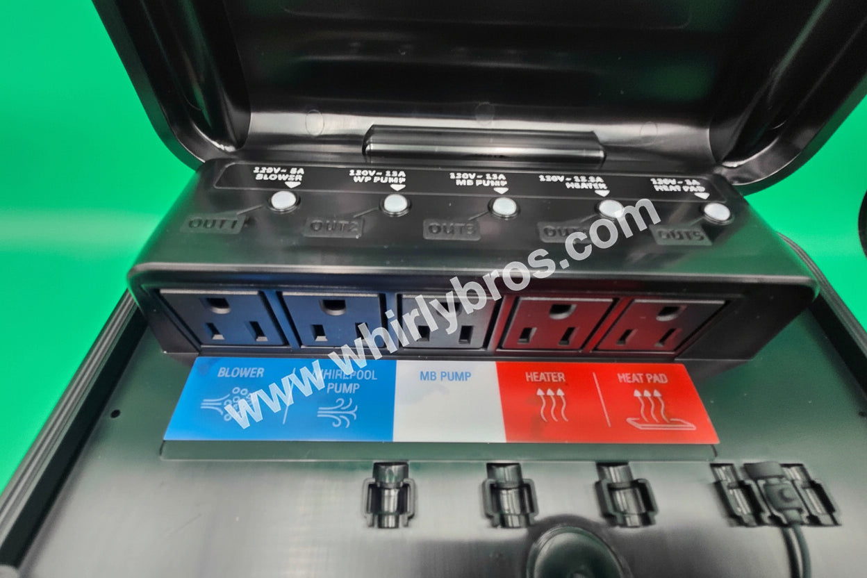 Jetta Walk-in Tub Black Electronic Control Box