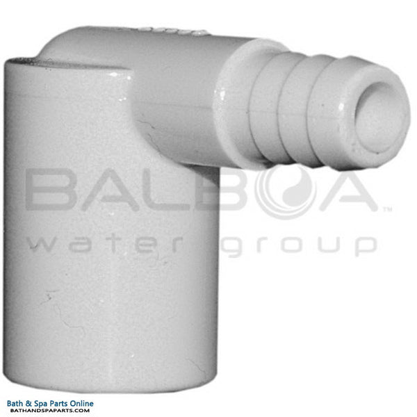 Balboa Barb Elbow 3/8" Elbow x 1/2" Spigot 73890 BALBOA WATER GROUP