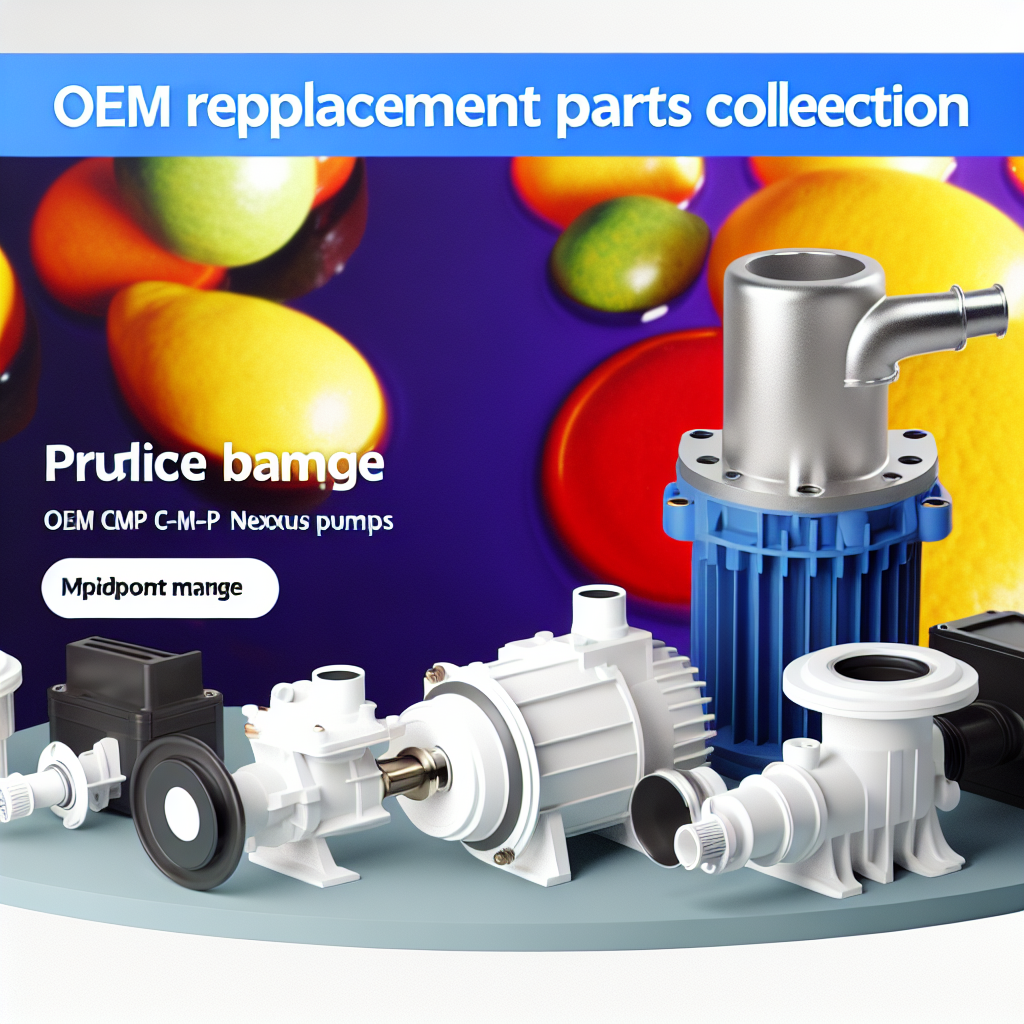 CMP C-M-P Nexxus pumps OEM replacement parts with Balboa equivalent pump.