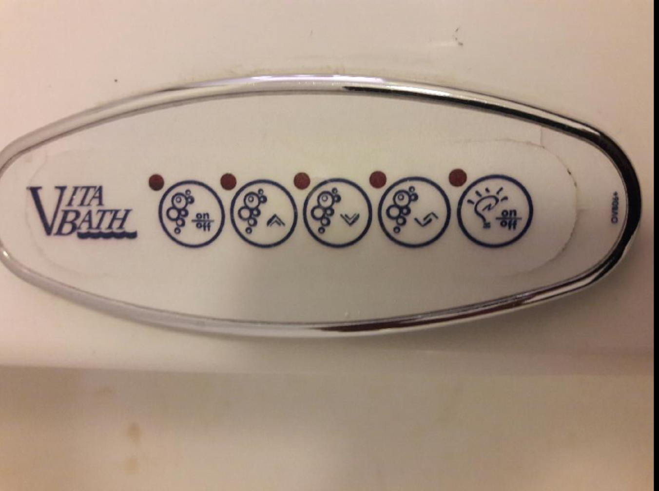 Aroma Spa By Vitabath Keypad