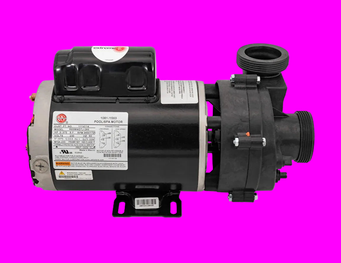 Balboa Ultimax 5235212-S Spa Pump – 230V, 2-Speed, 56-Frame, 12/3.5A