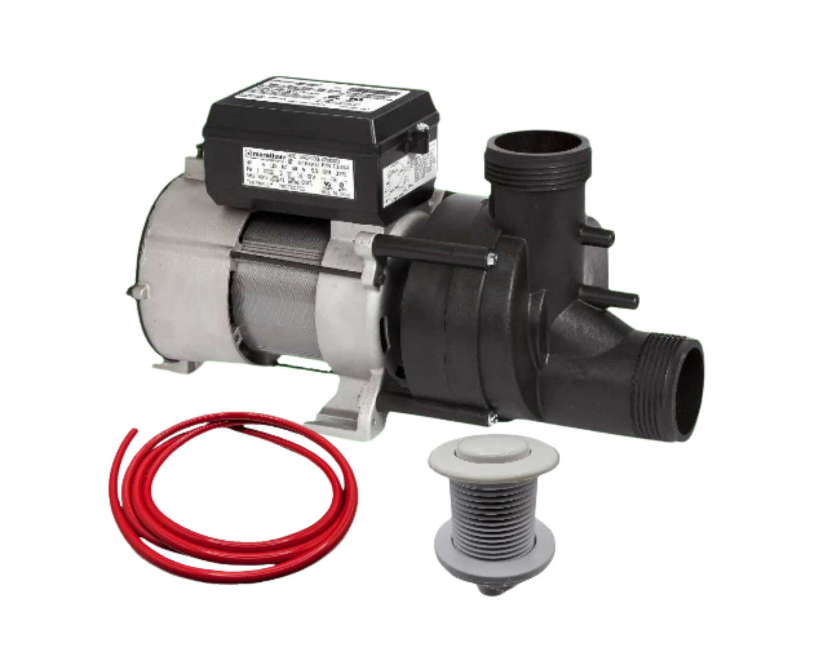 Aqua Glass Pump Replacement PUWWSCES1098R with OEM quality and pneumatic switch control.