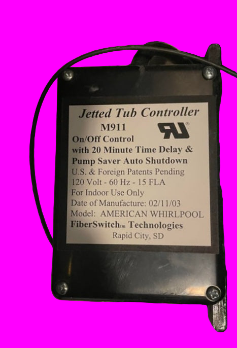 M911 Jetted Tub Control System