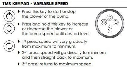 Variable Speed 73533-AA KOHLER Whirlpool System