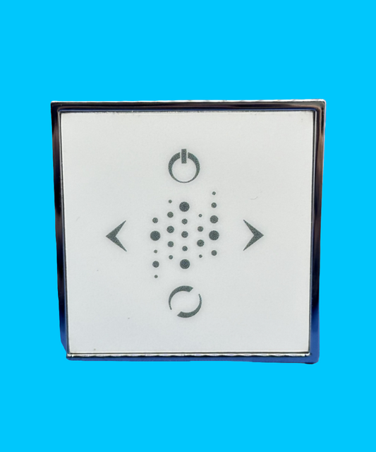 CG/LED-C-UV-V3-CP CG Air Square Blower Button