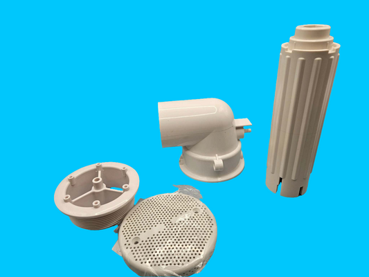 American Standard Suction Cover Assembly Kit with fittings and installation tool in white.