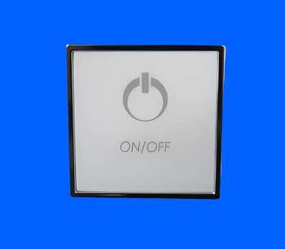 CG Air 1 Button Control CG-TMS1-KS1-UT Square CG AIR SYSTEMS