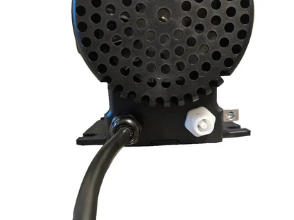 Whirlpool water pump by Balboa Water Group, model 0035F88C NR2A-C, 8.5 amps, 120V with air switch in a technical image