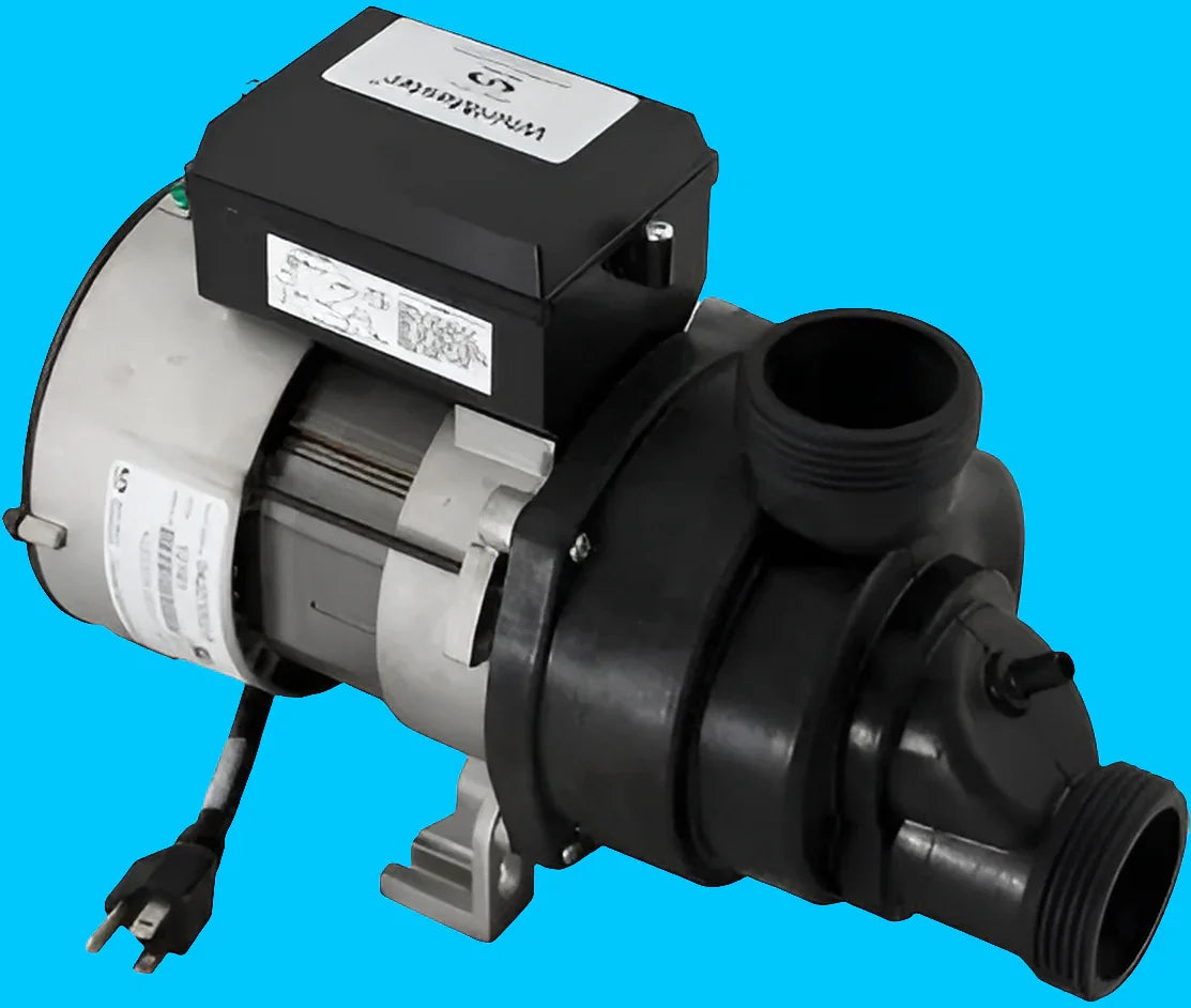 Balboa Water Group Gecko Whirl Aquaflo whirlpool water pump, 0.75hp, 115V, single-speed for spa and hot tub circulation.