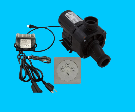 Balboa Water Group Aqua Glass Indulgence Collection Whirlpool Pump for whirlpool tubs, water jets, and spa systems.