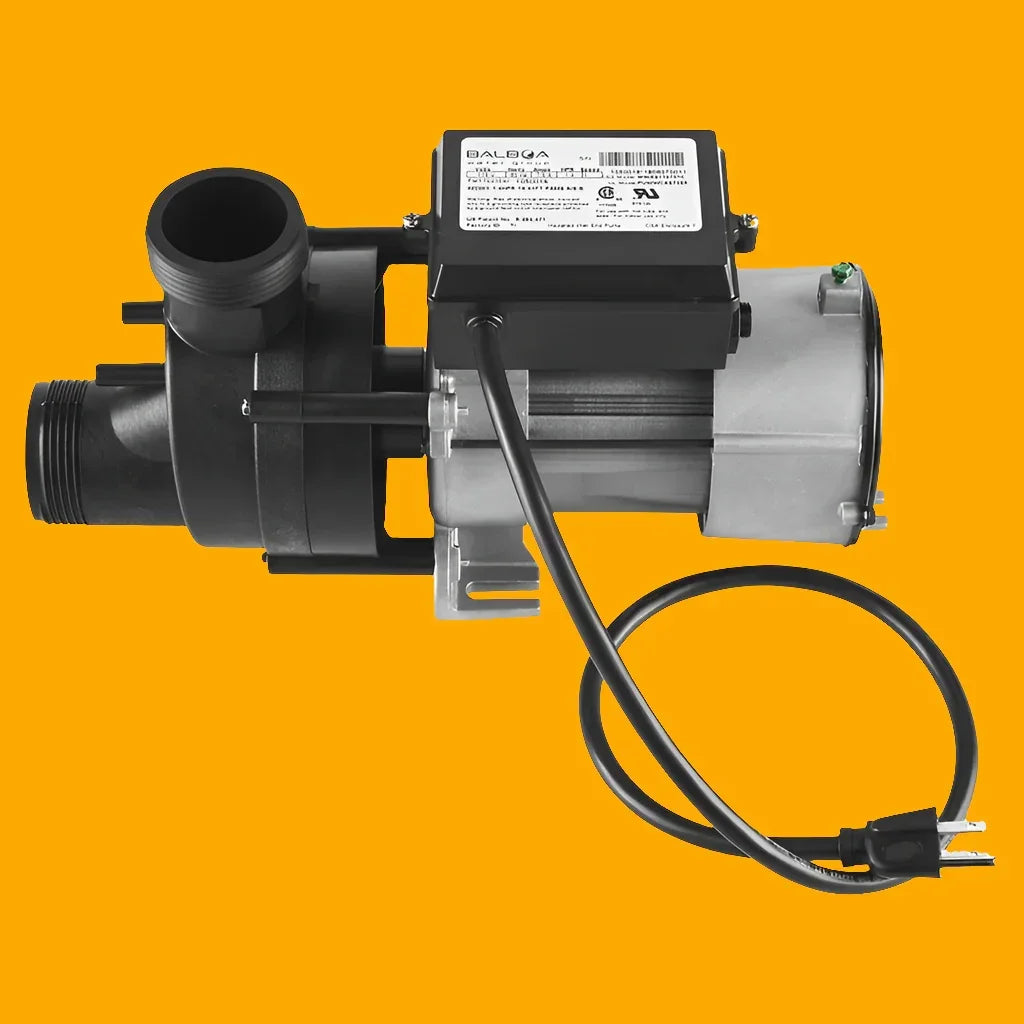 American Standard 753746-0070A whirlpool water pump motor by Balboa Water Group, 1.4 HP for whirlpool water pumps.