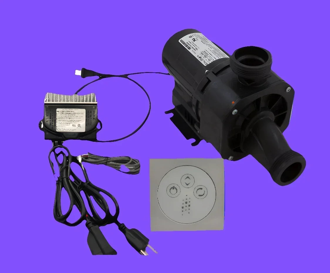 American Standard multi-speed pump control for whirlpool water pumps by Balboa Water Group, designed for efficient water circulation.