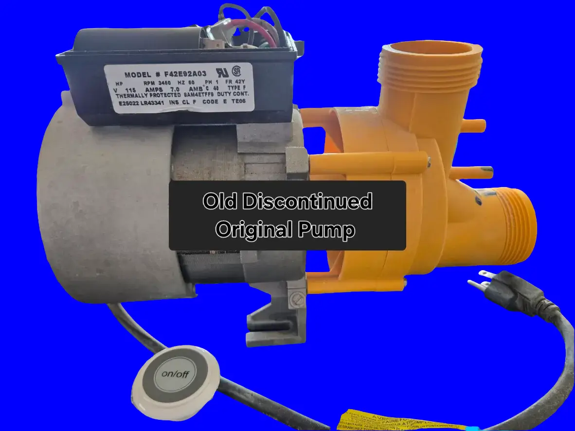 F42E92A03 AquaGlass Whirlpool Pump OEM Replacement by BALBOA WATER GROUP