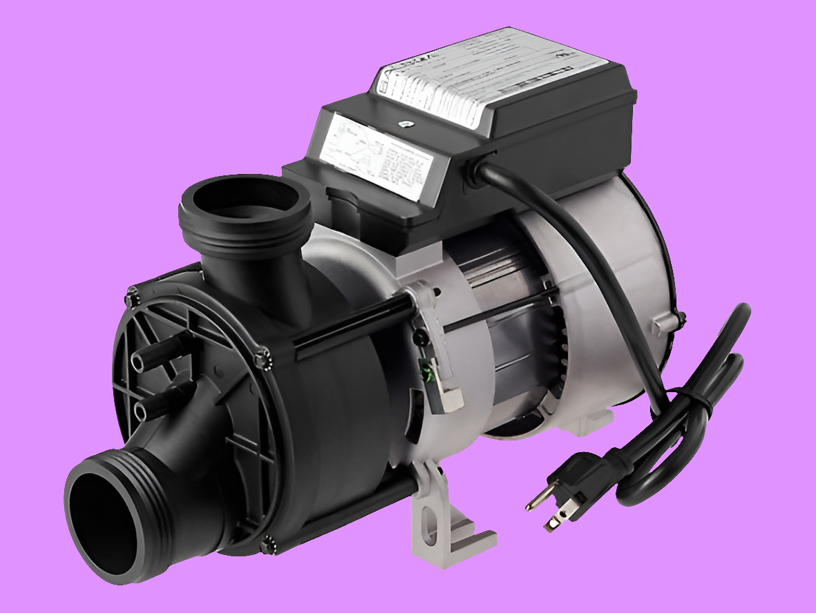 Kohler PUUTSCAS12598R whirlpool water pump by Balboa Water Group, 1146417, 7amp, used in hot tubs and spas.