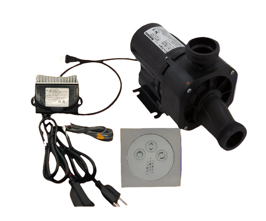 Balboa Water Group Gemini Plus Pump Replacement System for Whirlpool water pumps, featuring the R125VS19C model.