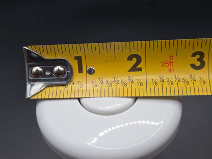 White BALBOA WATER GROUP jetted tub air button with 1-5/8 inch hole size, designed for easy control of jet functions.