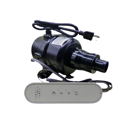 CG AIR SYSTEMS American Standard air massage blower system replacement, showing the compact air blower unit used in spa and bath setups.