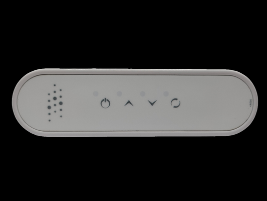 CG AIR SYSTEMS 4-button blower keypad replacement for air massage blowers, showing the black control panel with buttons.