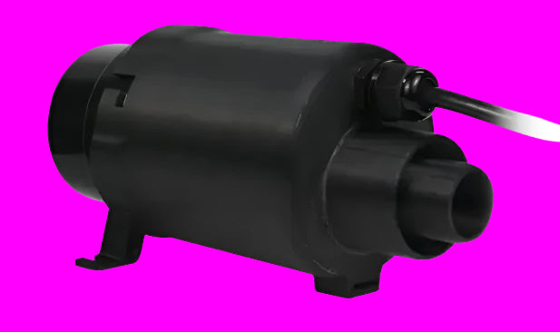 CG AIR SYSTEMS CG AIR FINO BLOWER compact air massage blower for replacement, showing the small, powerful air blower unit.