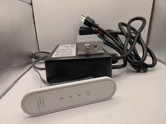 CG AIR SYSTEMS Invigor by Pearl air blower control system replacement for air massage blowers, with electronic control unit and connections.