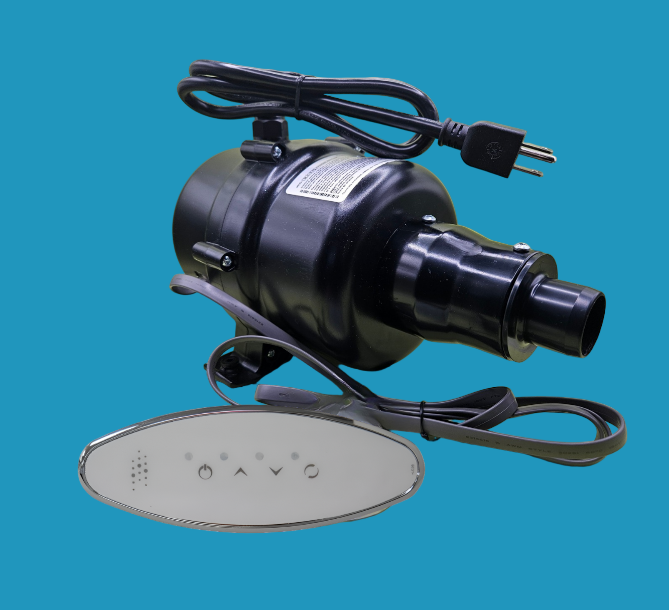 CG AIR SYSTEMS Jason Hydrotherapy Blower System replacement, air massage blower for hydrotherapy spa, compact and durable.