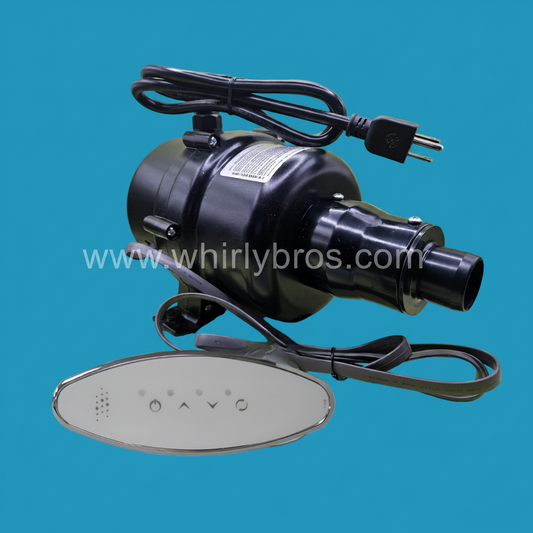 CG AIR SYSTEMS Jason Hydrotherapy Blower System replacement, air massage blower for hydrotherapy spa, compact and durable.