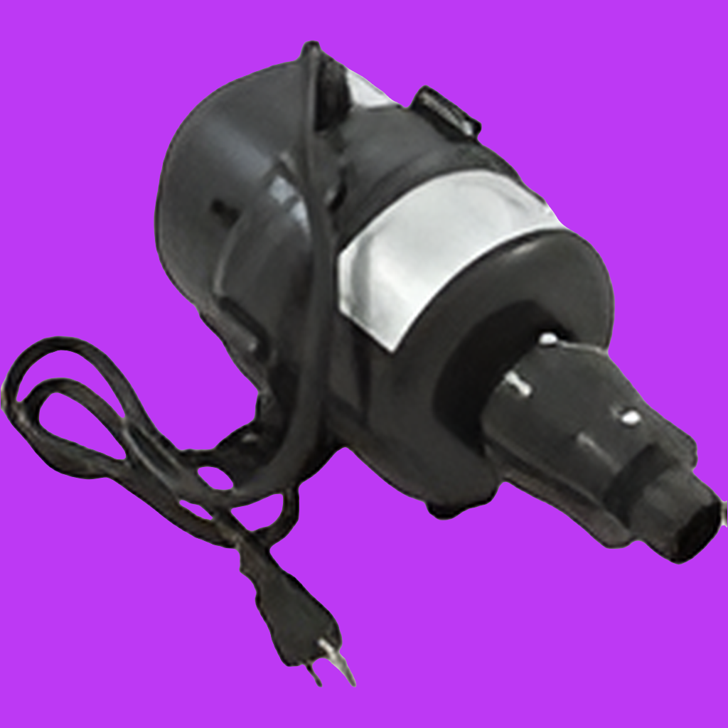 CG Air Systems SL3-3-75-120/60A-N air massage blower with 750W, 300W, 3-speed settings, used for air-powered massage therapy.