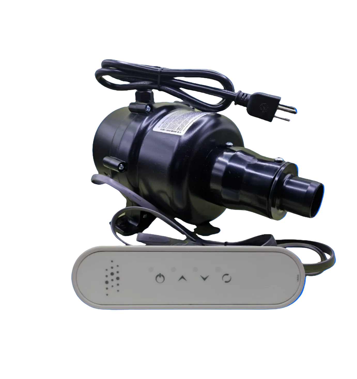 CG AIR SYSTEMS SLS-3-75-120/60A-N+CG01 air massage blower with keypad, industrial air blower for therapy and relaxation.
