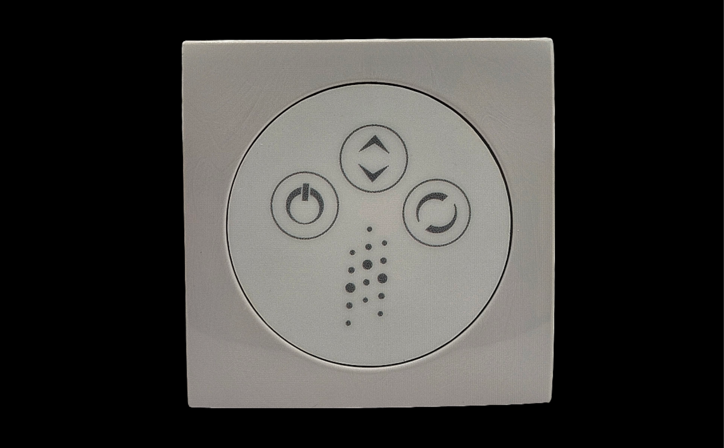 CG AIR Systems Classic White Keypad for Variable Speed Pump, electronic controls for precise pump management.