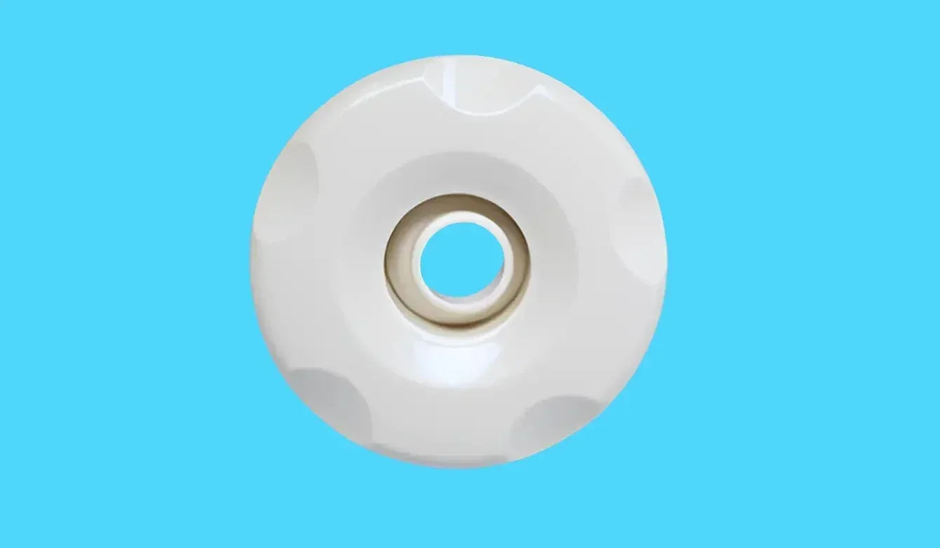 7cm 5 Scallop Directional Jet Face White Jet Face White NuWhirl by NUWHIRL SYSTEMS