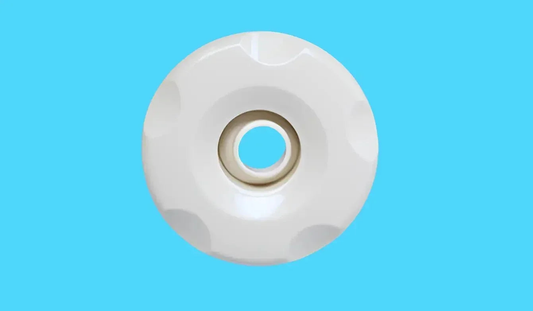 7cm 5 Scallop Directional Jet Face White Jet Face White NuWhirl by NUWHIRL SYSTEMS