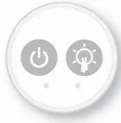 CIDU-252-03-08-01 Pump and Light 2 Button Keypad by NUWHIRL SYSTEMS