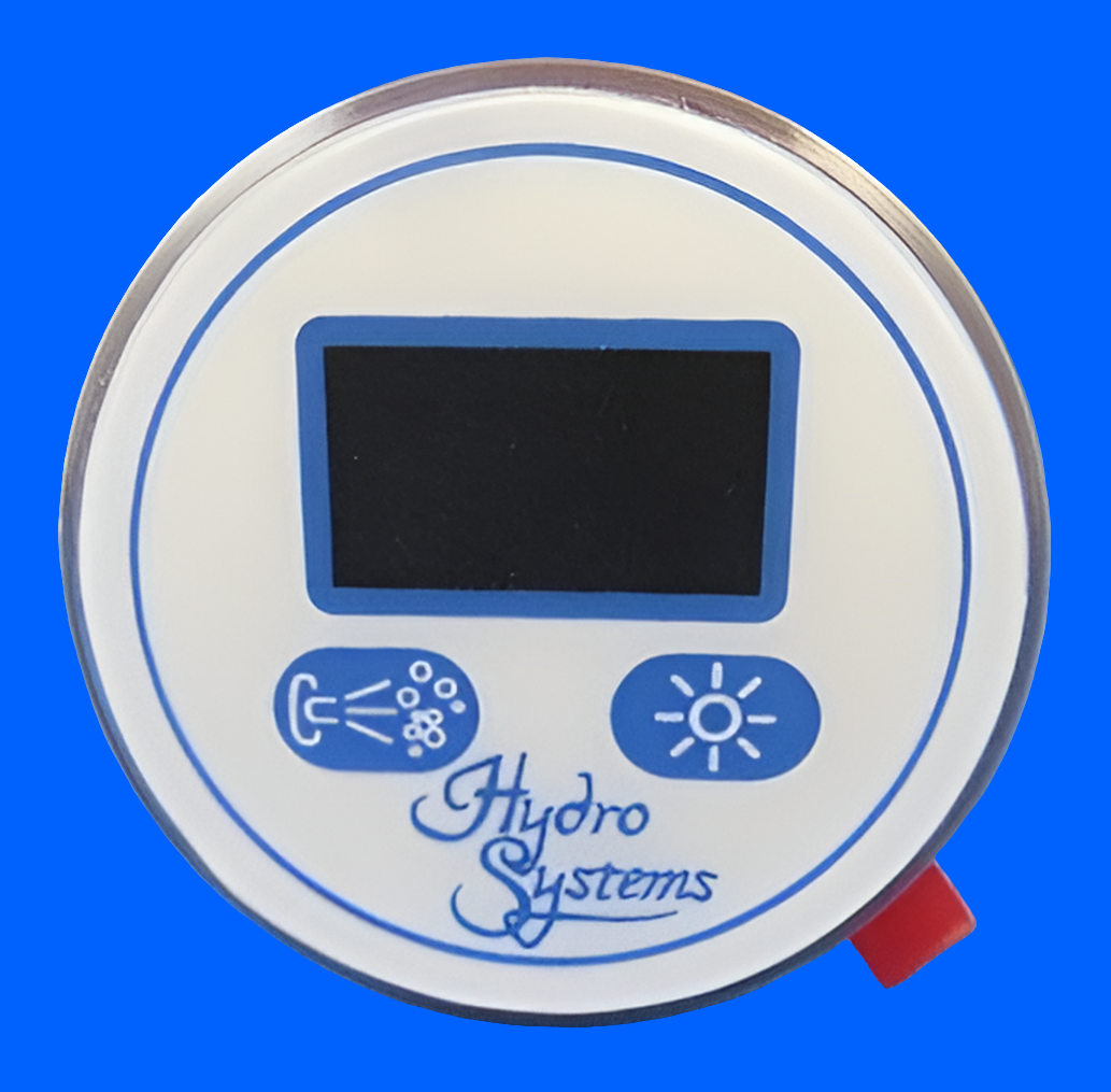 CG AIR SYSTEMS Hydro Systems variable speed blower control with two-button thermal control for air massage blowers.