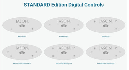JASON Hydrotherapy Standard Edition Keypad CIDU-264-02-07-01 by NUWHIRL SYSTEMS