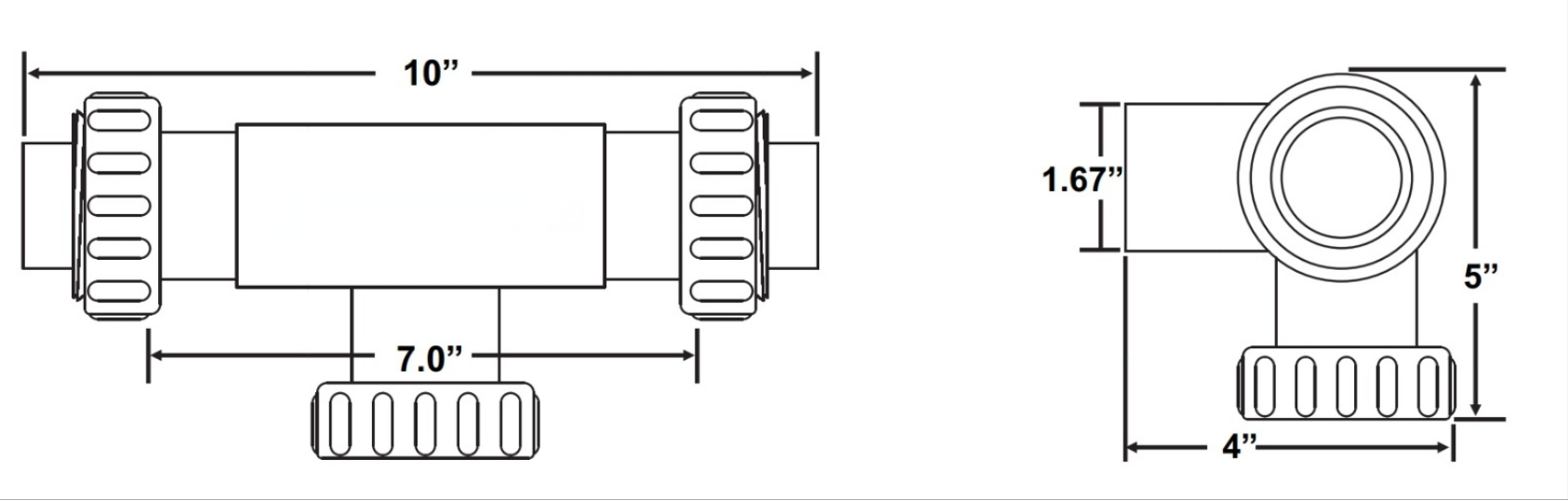 NuWhirl Systems HW2TP120-650P TEE water heater with 650W power, showing its compact design and control interface.