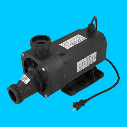 NUWHIRL SYSTEMS 1.25 HP ITT Marlow Gemini Plus R125A-C whirlpool water pump, compact with pump and motor components visible.