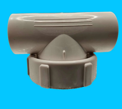 1-1/2" Pump Tee, 1-1/2" x 1 x 1 Pump Tee Union Low Profile (601103) 1-1/2 Pump Tee by NUWHIRL SYSTEMS