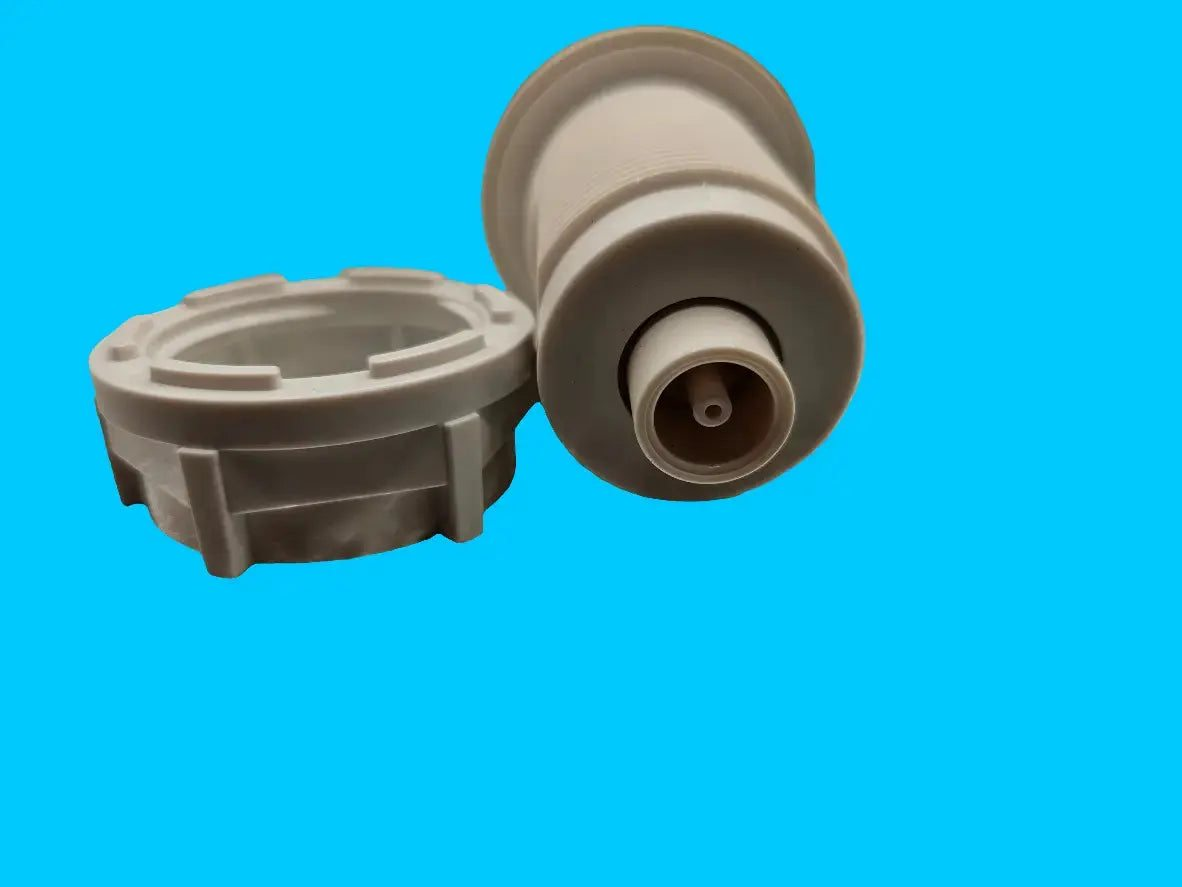 White NuWhirl Air Button for 1-3/8 inch hole, part of NUWHIRL SYSTEMS White Goods collection, in a clean white finish