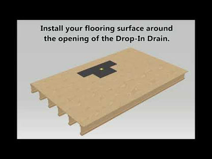 Drop-In Drain for Freestanding Tub | ABS Rough-In Kit