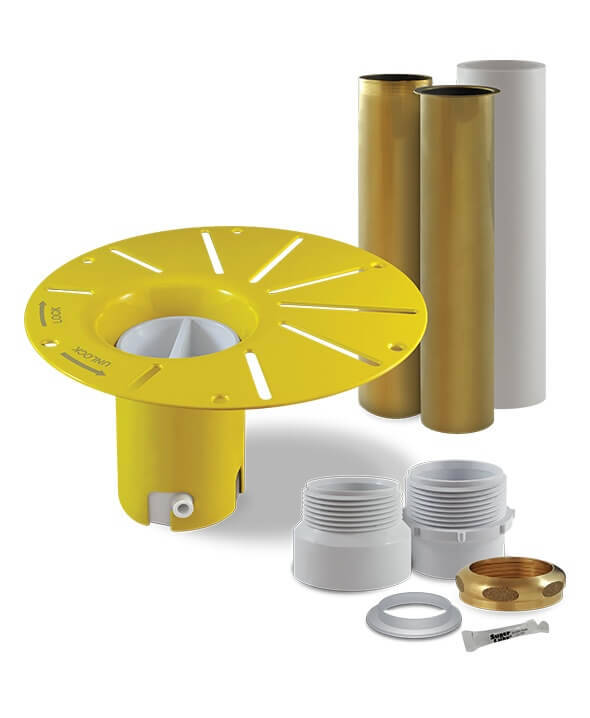 Drop-In Drain for Freestanding Tub | PVC Rough-In Kit