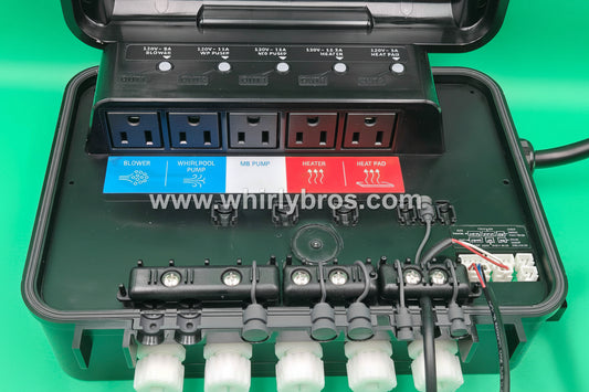 Jetta Walk-in Tub Black Electronic Control Box
