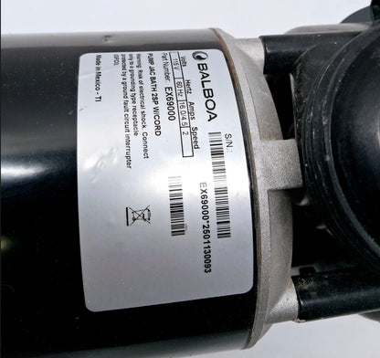 Jacuzzi® EX69000 Replacement Pump – 115V, 2-Speed | Balboa