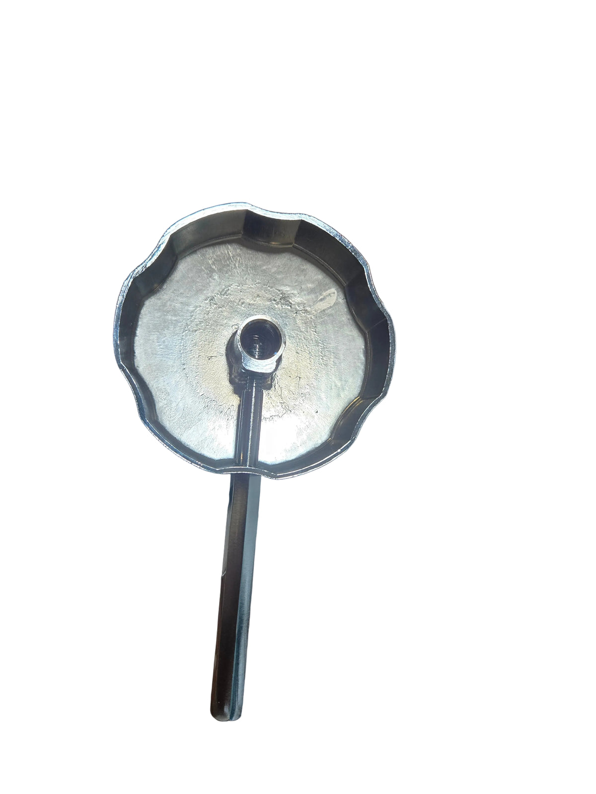 Drain and Overflow Handle with Stem Chrome